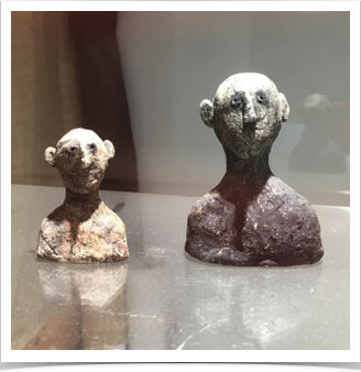 Two Heads- ceramic.